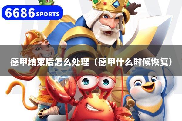 德甲结束后怎么处理（德甲什么时候恢复）